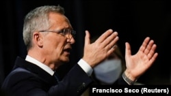 Secretarul general al NATO, Jens Stoltenberg, a susținut o conferință de presă înaintea summitului NATO de la sediul Alianței.