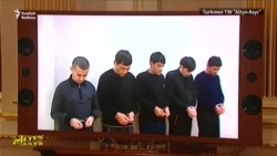 Türkmen telewideniýesi aglap 'toba edýän' erkekleri görkezdi