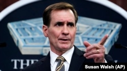 جان کربی سخنگوی وزارت دفاع ایالات متحده امریکا