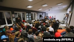 Адна з імпрэзаў у «Прэс-клюбе»