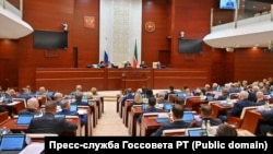Заседание Госсовета Татарстана. Архивное фото