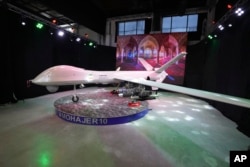 Iran unveiled the Mohajer-10 drone in 2023 and showcased it in Russia this month.
