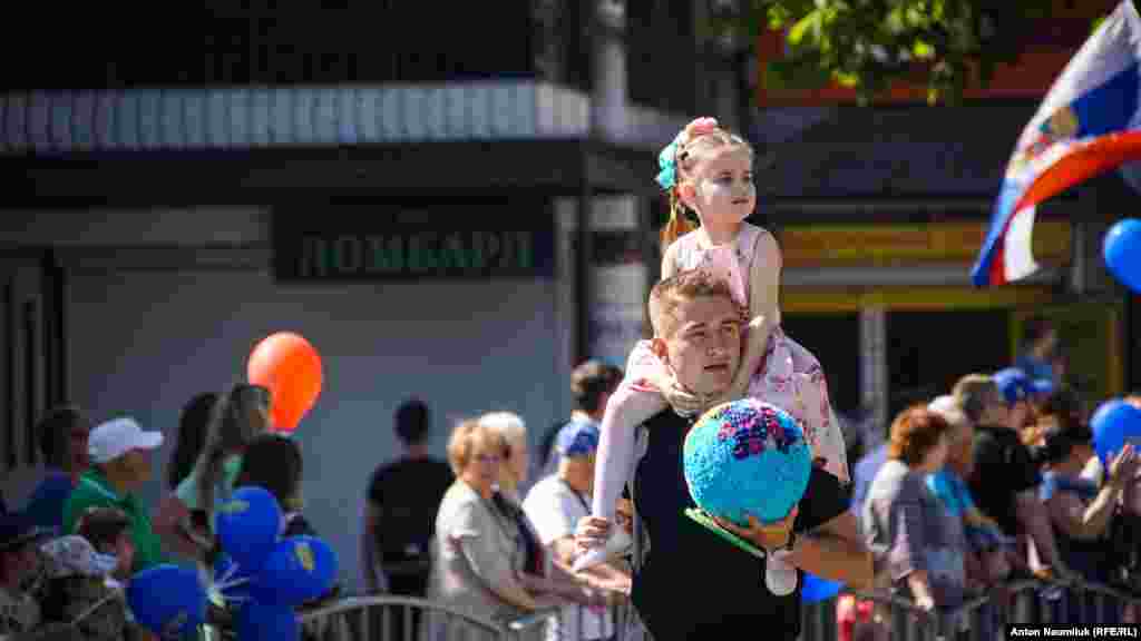 Центр Сімферополя в зв'язку з ходою був перекритий з 6:00 до 14:00