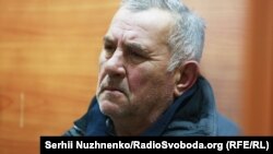 Юрій Россошанський під час засідання суду. 9 січня 2018 року
