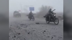 WATCH: Russian Troops On Motorcycle Roll Into Pokrovsk