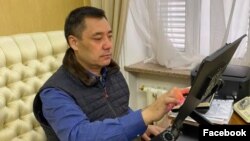 Садыр Жапаров. Фото взято с его страницы в «Фейсбуке».