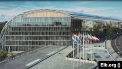 Az Európai Befektetési Bank épülete Luxembourgban