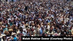 د ۲۰۲۱ز کال د مې پر ۲۶مه ګڼ خلک د دته خېلو جلسې ته ورغلي ول.