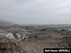 The fortified border of Armenia/Azerbaijan (Naxcivan)