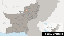 پنجګور له کوټې څخه جنوب لوري ته پرته ضلع ده