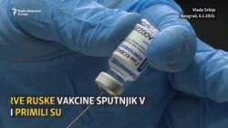 Zvaničnici Srbije vakcinisani ruskom vakcinom