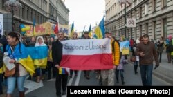 Ілюстраційне фото. Марш солідарності з Україною у Варшаві, 23 листопада 2014 року