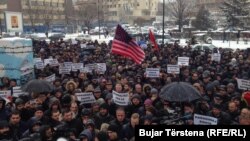 Protestat për lirimin e Haradinajt 
