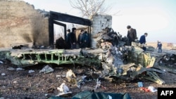 Иранда украиналык учак кыйрады 