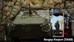 Misioni paqeruajtës i forcave ruse në Transdniester. Fotografi nga arkivi. 
