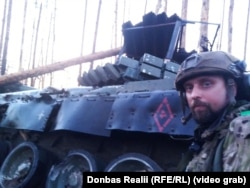 Olexandr Dușakov, sergent al Gărzii Naționale Ucrainene.