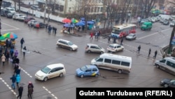 Бишкек шаары. Иллюстрациялык сүрөт.
