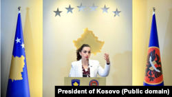 Косовската претседателка Вјоса Османи