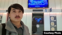 Нью-Йоркте тұратын қазақ Жолдас Өрісбаев.  