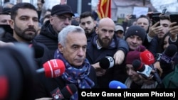 Романија - Калин Георгеску и негови поддржувачи,, Букурешт, 8 декември 2024 година.