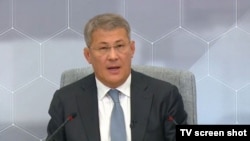 Радий Хәбиров матбугат очрашуында