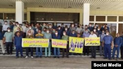 Thousands of contract workers in Iran’s energy industry have been on strike for more than a week.
