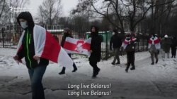 Belarusian Police Detain Dozens Amid Scattered Protests