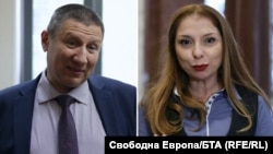 Временният главен прокурор Борислав Сарафов и прокурор Даниела Талева