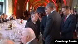 Җәмилев Варшауда Обама белән очрашты