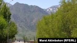 Чоң-Алайдагы Карамык айылы. Архив сүрөт. 