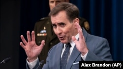 Жон Кирби, Пентагондун басма сөз катчысы.