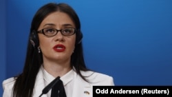 Ish-ministrja e Punëve të Jashtme dhe Diasporës, Meliza Haradinaj-Stublla. Fotografi nga arkivi. 