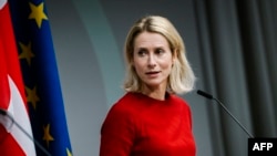 Kaja Kallas la reuniunea informală a miniștrilor de externe din UE, sâmbătă, 30 august, la Copenhaga.