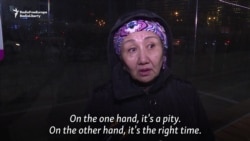 From 'Heavy Hearts' To 'It's Time': Kazakhs React To Nazarbaev's Resignation