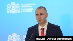 ლაშა ხუციშვილი, საქართველოს ფინანსთა მინისტრი