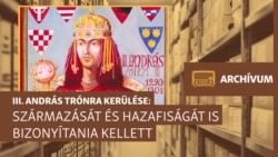 „Árpád-ház utolsó aranyágacskája” – archív műsor III. András trónra kerüléséről