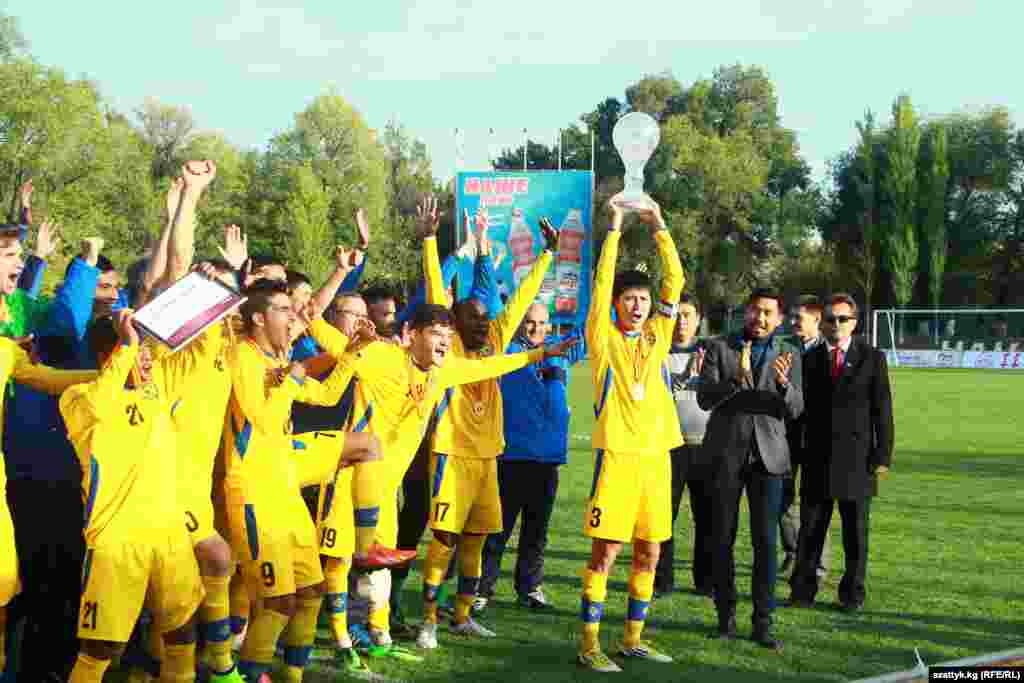 "Дордой"&nbsp;бул жолу "Абдыш-Ата" клубун утуу менен кубоктогу жеңиштеринин санын жетиге жеткирип, СКА-ПВОнун рекордун кайталады. &laquo;Абдыш-Ата&raquo; бул кубокту 3 ирет уткан. &laquo;Алга&raquo; 2 жолу жеңген. &laquo;Ак-Марал&raquo;, &laquo;Семетей&raquo;, &laquo;АиК&raquo; жана &laquo;Алай&raquo; клубдары 1 жолудан бул кубоктун ээси болушкан. 