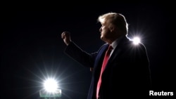 АКШ президенти Д. Трамп Жоржия штатынын Валдоста шаарында. 2020-жылдын 5-декабры.