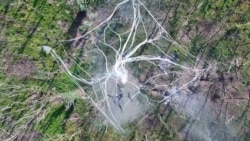 În plasa Ucrainei: Cum prind militarii ucraineni drone rusești cu plasa