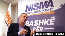 Kryetari i partisë Nisma Socialdemokrate, Fatmir Limaj 