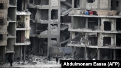 Арбін, Східна Гута, Сирія, 25 лютого 2018 року