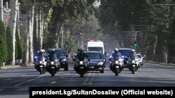 Садыр Жапаров Дүйшөмбүгө барды