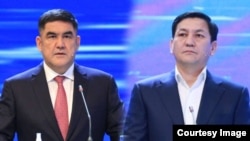 Курсан Асанов и Абдиль Сегизбаев.