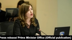 Ministrja e Drejtësisë, Albulena Haxhiu.