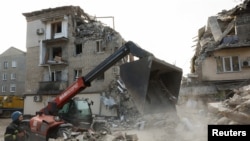 Селидово шаары аткылоодон кийин. Украина, 15-ноябрь,  2023-жыл