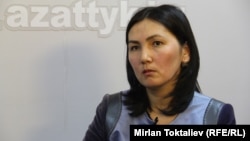 Депутат Жогорку Кенеша Аида Салянова.