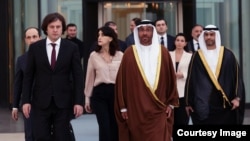 ირაკლი კობახიძე და არაბეთის გაერთიანებული საამიროების პრეზიდენტი, შეიხი მუჰამედ ბინ ზაიედ ალ-ნაჰიანი