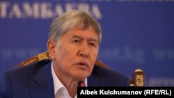 Алмазбек Атамбаев, 24 июля 2017 г.