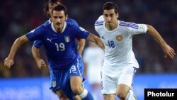 Матч Италия - Армения, Неаполь, 15 октября 2013 г. 