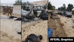 تصاویر از حمله گروه داعش بر یک پوسته امنیتی در تاجیکستان